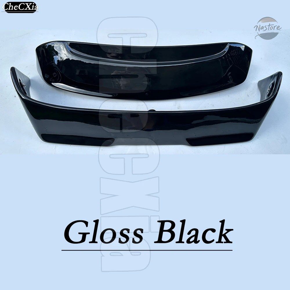 並行輸入品 FOR MINI COOPER F56 2 DOORS AG STYLE SPOILER HIGH QUALITY CARBON FIBER MATERIAL 2014-2022 REAR ROOF WING SPOILER_3
