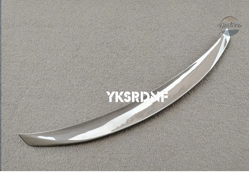 並行輸入品 リア カスタム k8 スポイラー 光沢 あるカーボンファイバー 製リアスポイラー ファッショナブルなスポーツアクセサリー 14-19_1