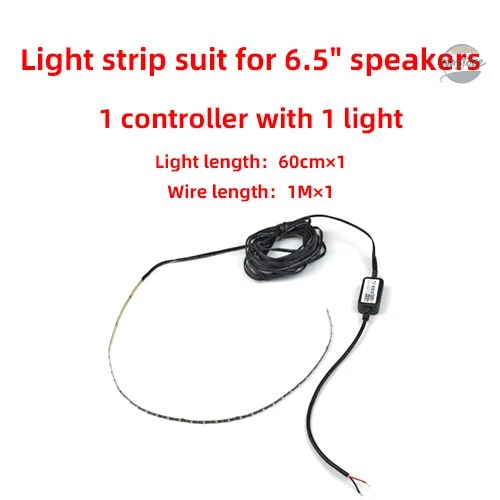 並行輸入品 自動車用高音流れるライト LED スピーカー周囲光 A ピラー
