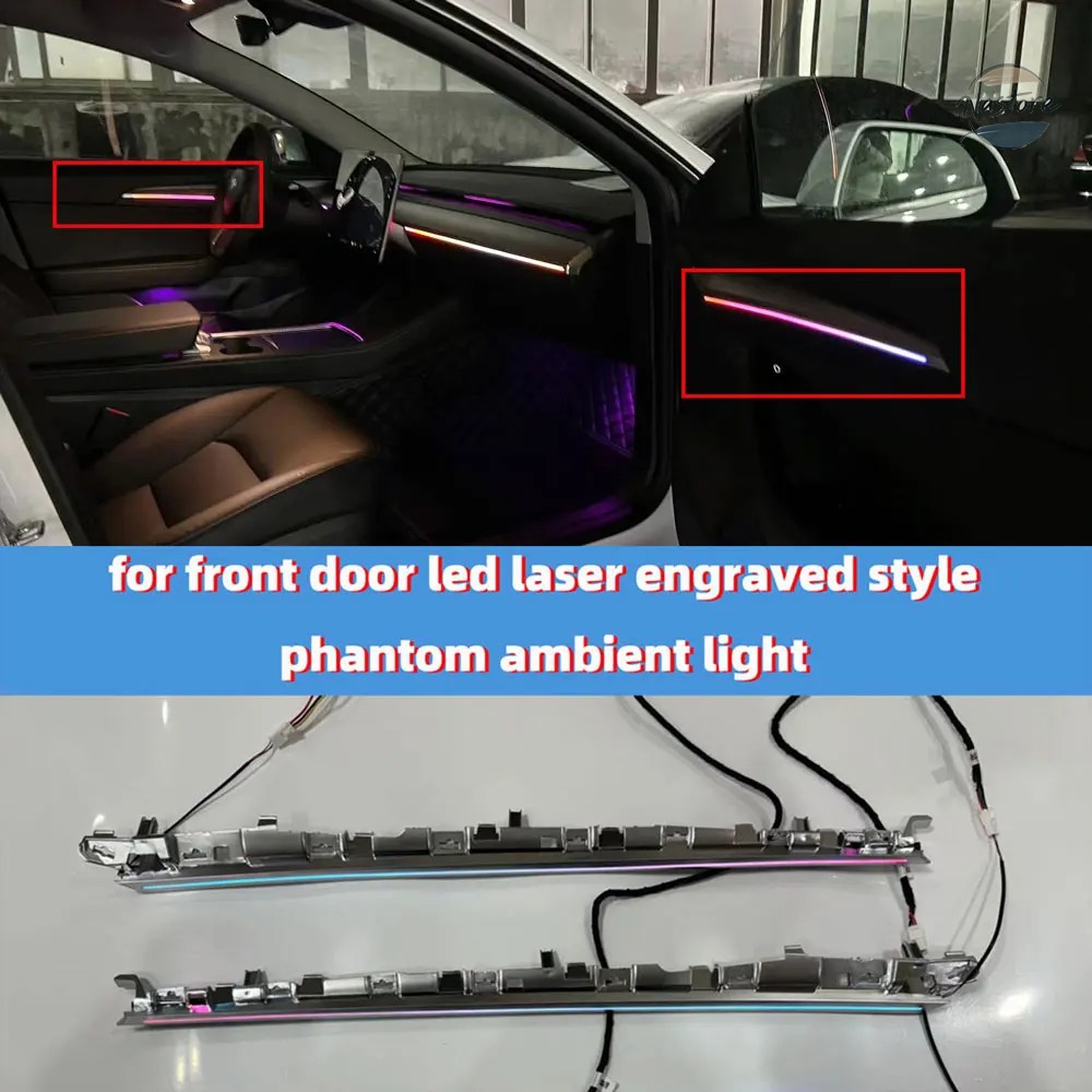 並行輸入品 LED アンビエントライトテスラモデル 3/Y : NASTORE 車