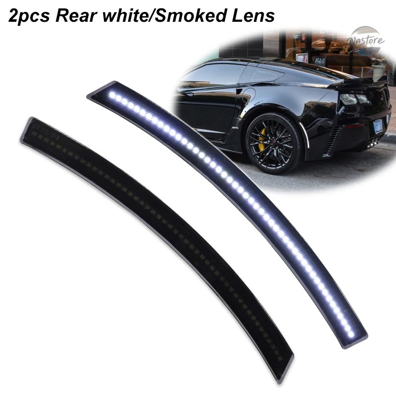 並行輸入品 シボレーシボレーコルベット C7 2014-2019 スモークレンズ
