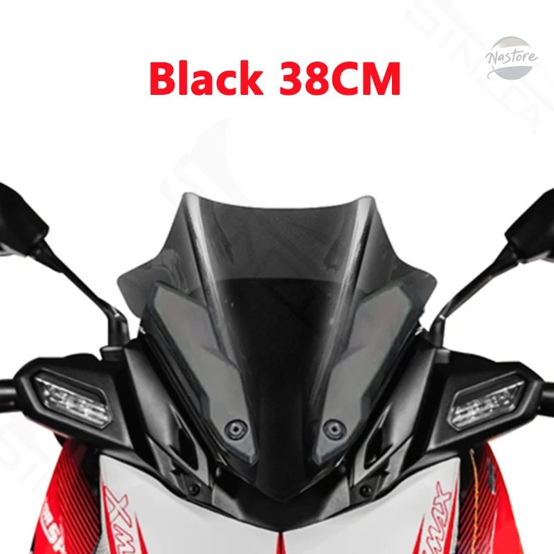 並行輸入品 x300 ヤマハ バイク スポーツフロントガラス ウィンドデフレクター ビサーバイザー ブラック xmax 300 x-ma xmax-300 2023 カスタムパーツ 部品_1