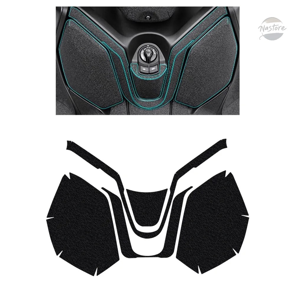 並行輸入品 バイク ボディ 厚いステッカー 引っかき傷防止 滑り止め ゴム xmax 300 x max 2023 2024 ステッカー カスタムパーツ 部品 アクセサリー_6