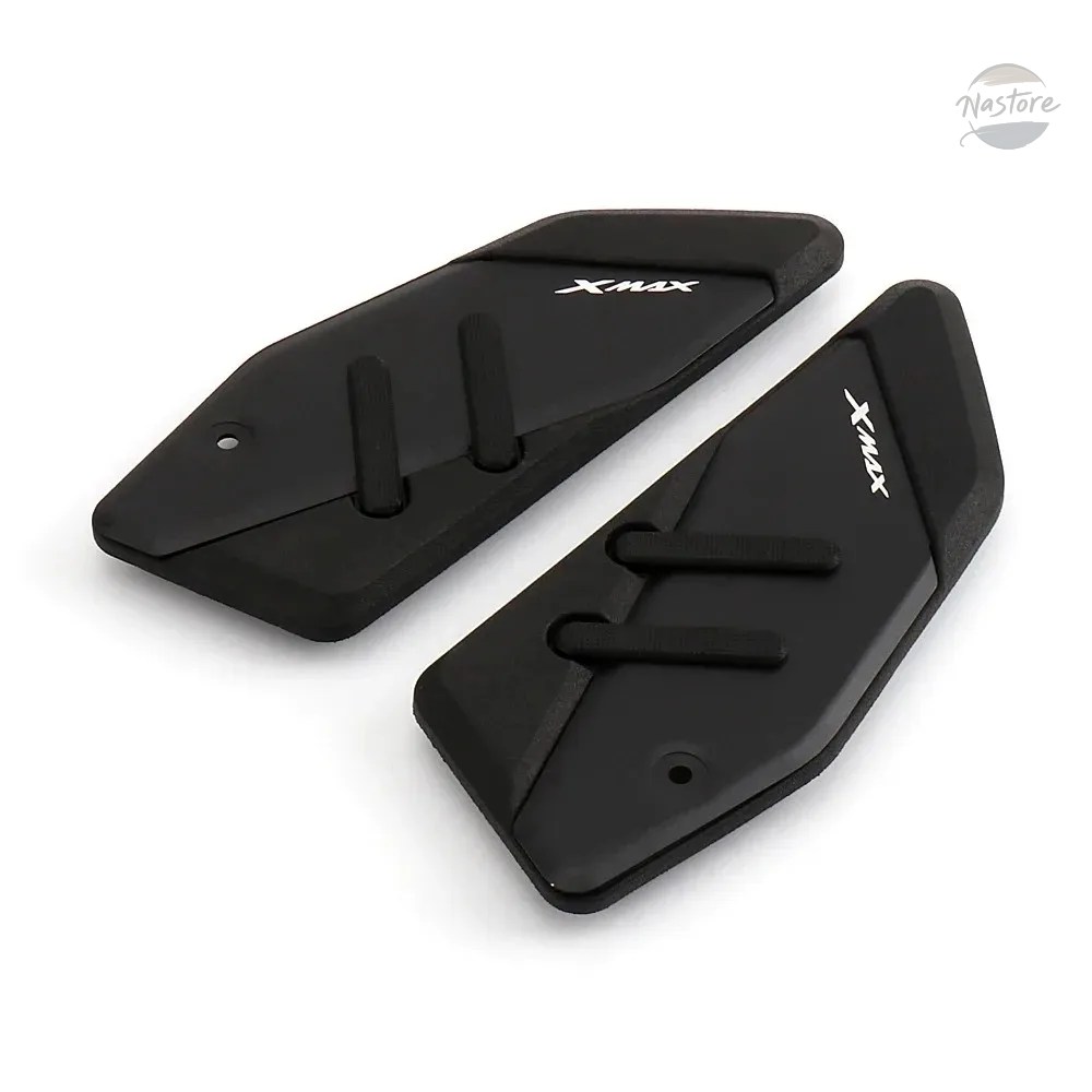 並行輸入品 ヤマハ バイク ペダル フットパッドプレート合金 スキッドプルーフフットレスト xmax300 x-max 300 xmax250 xmax400 カスタムパーツ 部品の画像