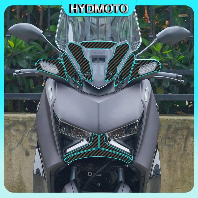 並行輸入品 x300 ヤマハ アクセサリー カスタム 二輪 カーボンステッカー 燃料タンク ボディフィルム カー tech 2024 6d カスタムパーツ 部品 アクセサリーの画像
