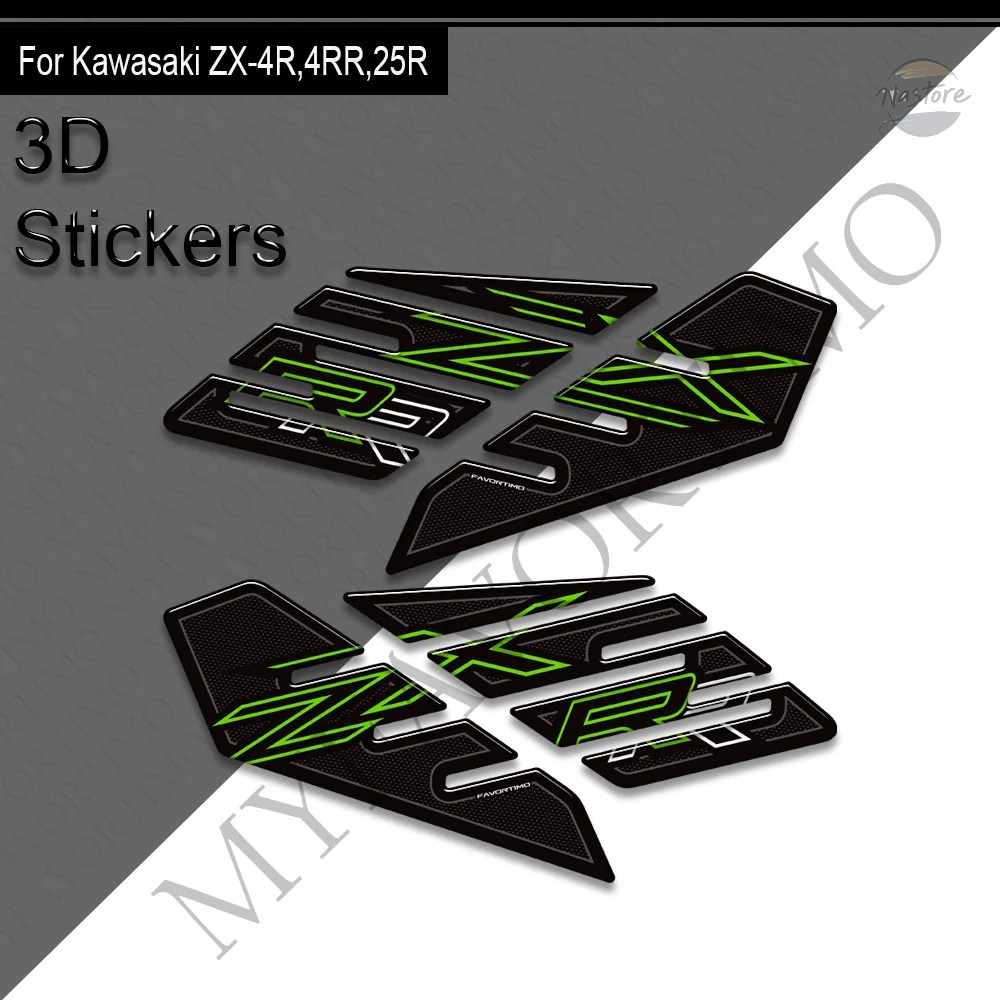 並行輸入品 zx4r バイク リップ グリップ タンクパッドグ サイドガス 燃料オイルキット 膝ステッカー カワサキ ニンジャzx-4r zx-25r r カスタムパーツ 部品_4