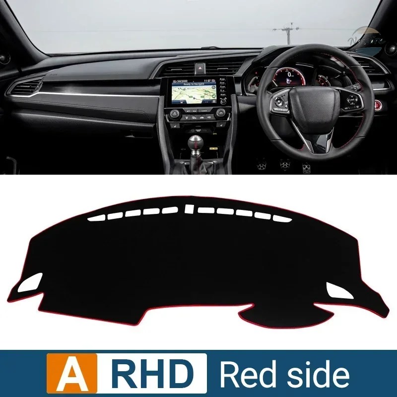並行輸入品 ホンダ honda カバー シビック 10th 世代 fc fk 2016-19 2020 ダッシュボード カスタムパーツ 部品 アクセサリーの画像