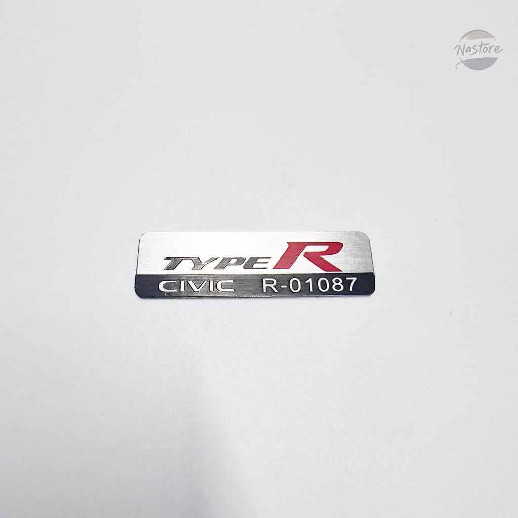 並行輸入品 fl5 シビック 11代目typer / typer ネームプレート バッジ カスタムパーツ 部品 アクセサリー_1