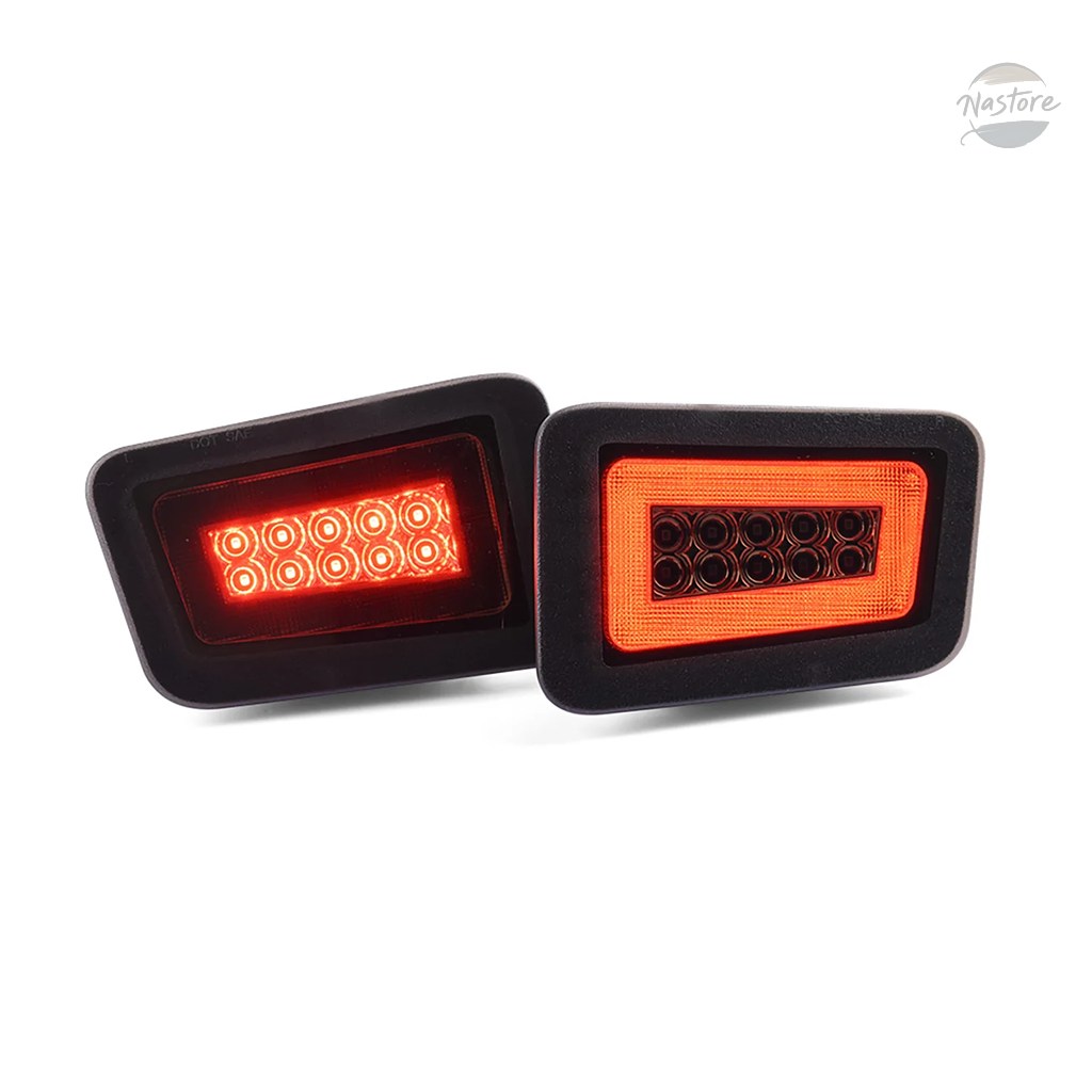 並行輸入品 ハマー h2 リアバンパー テールライト ブレーキ 2 個 led リフレクター hummer カスタムパーツ 部品 アクセサリー