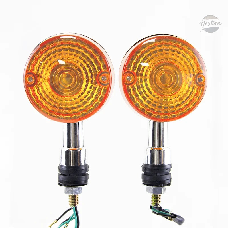 並行輸入品 gn125 スズキ バイク ウインカー レトロ 2個 12v