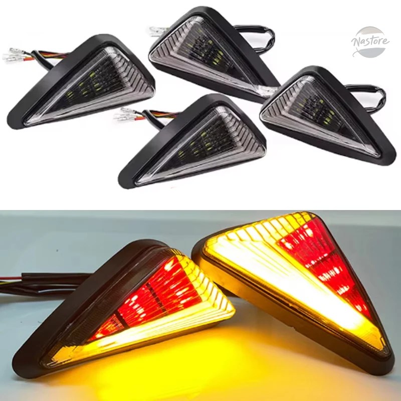 並行輸入品 バイク アクセサリー カスタム ledウィンカー インジケーター カスタムパーツ 部品 アクセサリーの画像