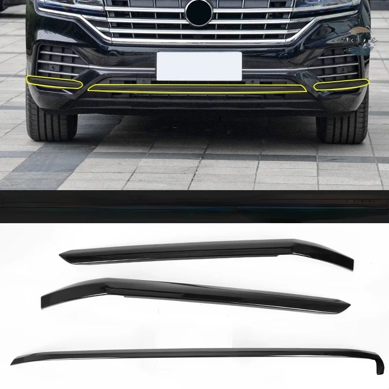 並行輸入品 FOR VOLKSWAGEN VW TOUAREG 2019-2021 クロームE ABS REAR TRUNK COVER TAILGATE TRIM STRIP BUMPER BACK DOOR MOLDING GARNISH PROTECTORの画像
