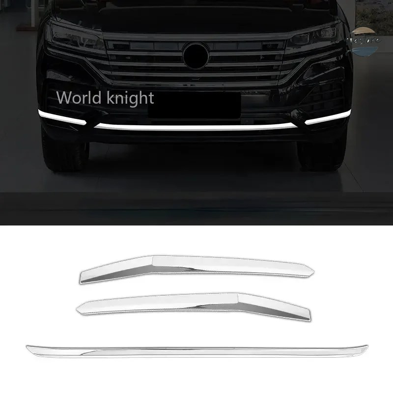 並行輸入品 FOR VOLKSWAGEN VW TOUAREG 2019-2021 クロームE ABS REAR TRUNK COVER TAILGATE TRIM STRIP BUMPER BACK DOOR MOLDING GARNISH PROTECTORの画像