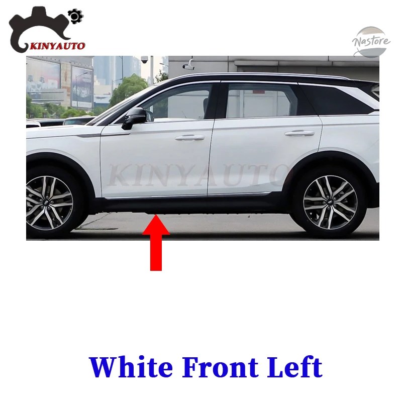 並行輸入品 FOR FAW BESTUNE T77 T99 SIDE MOULDING クロームE FRONT REAR DOOR GARNISH ANTI-SCRATCH STRIP TRIM PROTECTOR PLATE_5