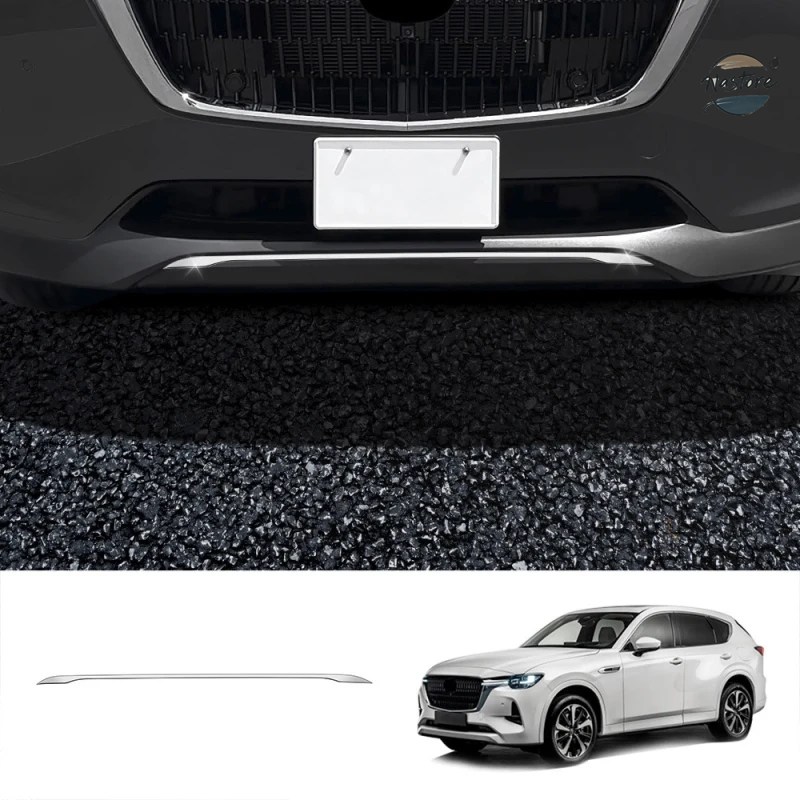 並行輸入品 マツダ CX-60 CX60 CX 60 2022 2023 2024 STEEL FRONT REAR BUMPER LOWER LIP STRIP SPOILER PROTECTOR COVER GUARD LIPS ACCESSORIES_2