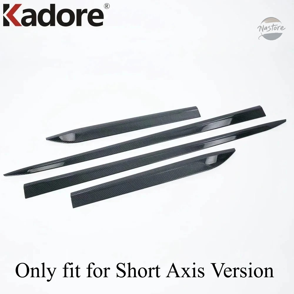 並行輸入品 FOR AUDI Q5 2018-23 CARBON FIBER SIDE DOOR BODY MOLDING LINE COVER TRIM PROTECTOR EXTERIOR ACCESSORIESの画像