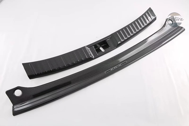 並行輸入品 ホンダ CRV CR-V RS 2023 2024 ABS PLASTIC REAR BUMPER PROTECTION WINDOW SILL OUTSIDE INSIDE TRUNKS DECORATIVE PLATE PEDAL_3
