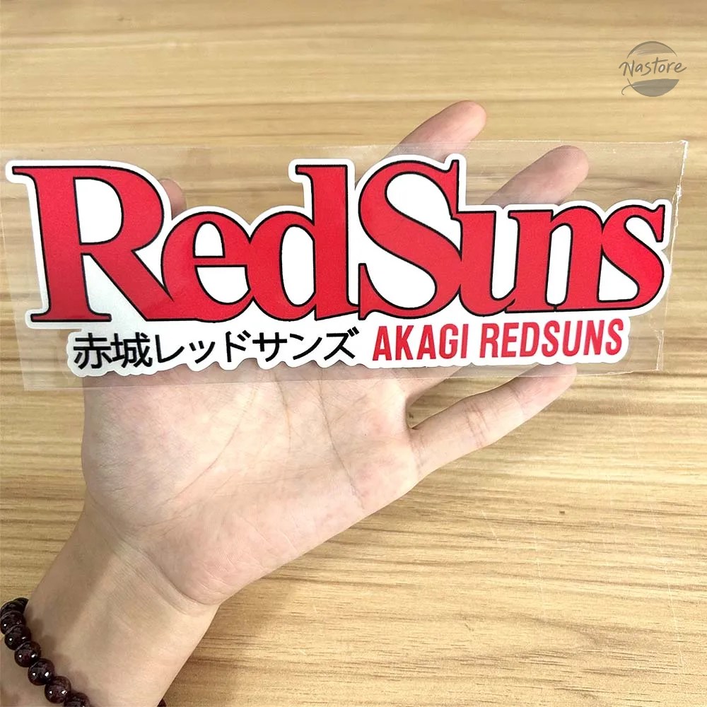 並行輸入品 アクセサリー カスタム JDMステッカー イニシャルD 赤城