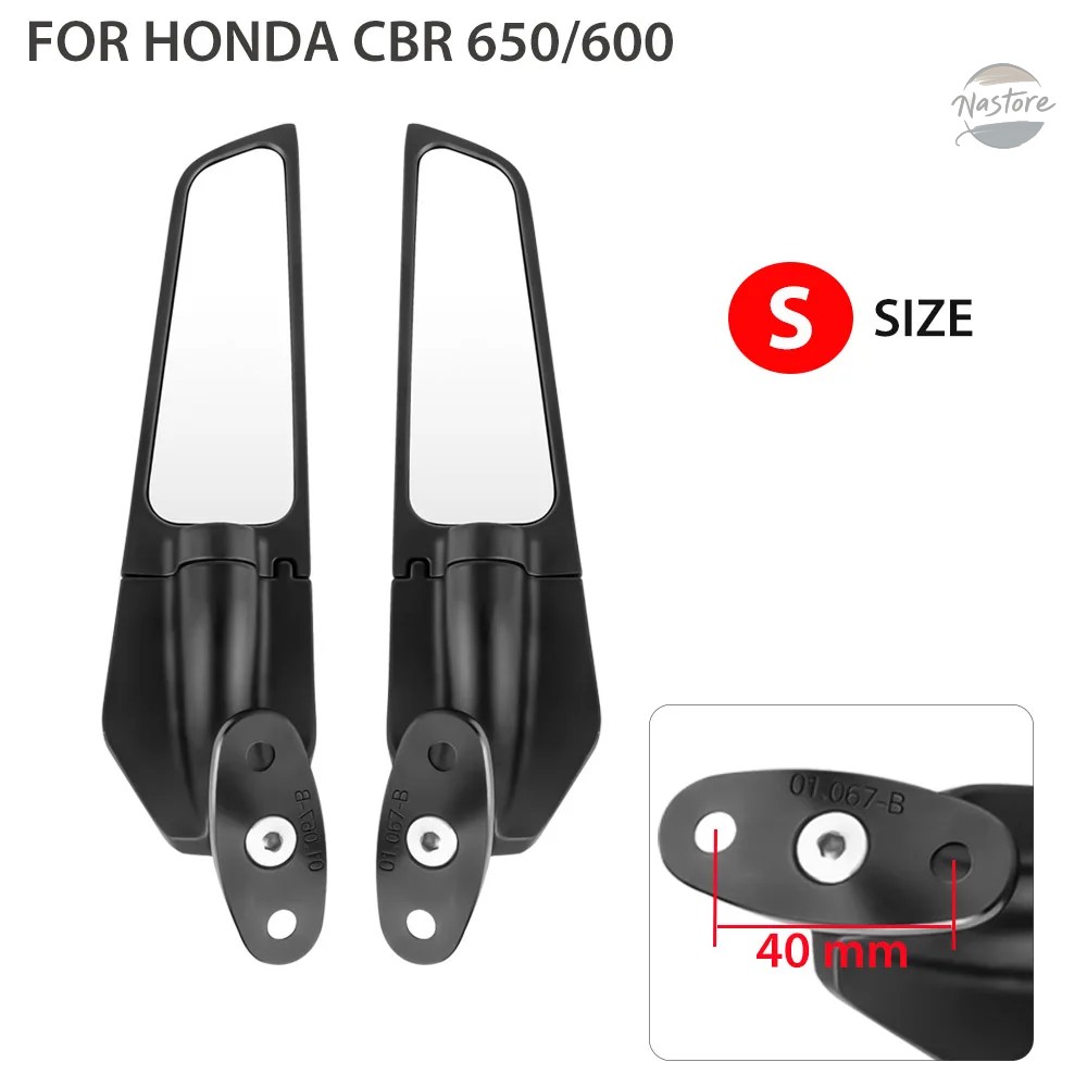 並行輸入品 ホンダ CBR650R バイク ミラー /F CBR500R CBR250RR CBR600RR CBR900RR CBR1000RR カスタムパーツ パーツ アクセサリーの画像