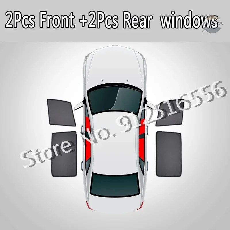 並行輸入品 サイドサンシェード 遮光保護 ウィンドウサンシェード サンシールド アクセサリー ホンダ CR-V CRV RM1 RM2 RM3 RM4， RE5?RE6 2012 ? 2016_3