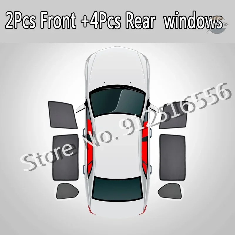 並行輸入品 サイドサンシェード 遮光保護 ウィンドウサンシェード サンシールド アクセサリー ホンダ CR-V CRV RM1 RM2 RM3 RM4， RE5?RE6 2012 ? 2016_4
