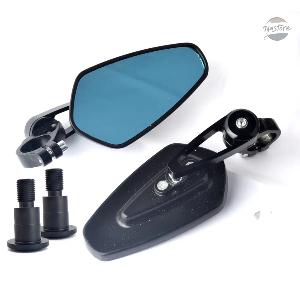並行輸入品 バイク用ハンドルバーエンドミラー ヤマハ MT-07 MT-09 MT10 R6 R1 FZ1/FZS1000 FZ6 FZ6R XJ6 TMAX530 TMAX500 バーエンドミラーの画像