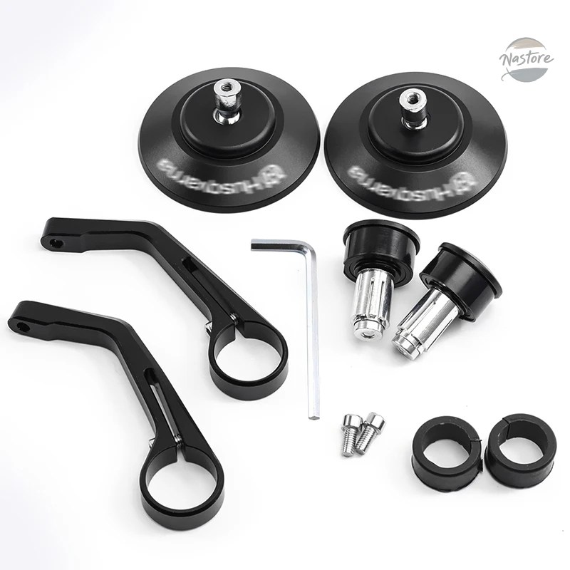 並行輸入品 オートバイバーエンドサイドミラーハスクバーナ Svartpilen