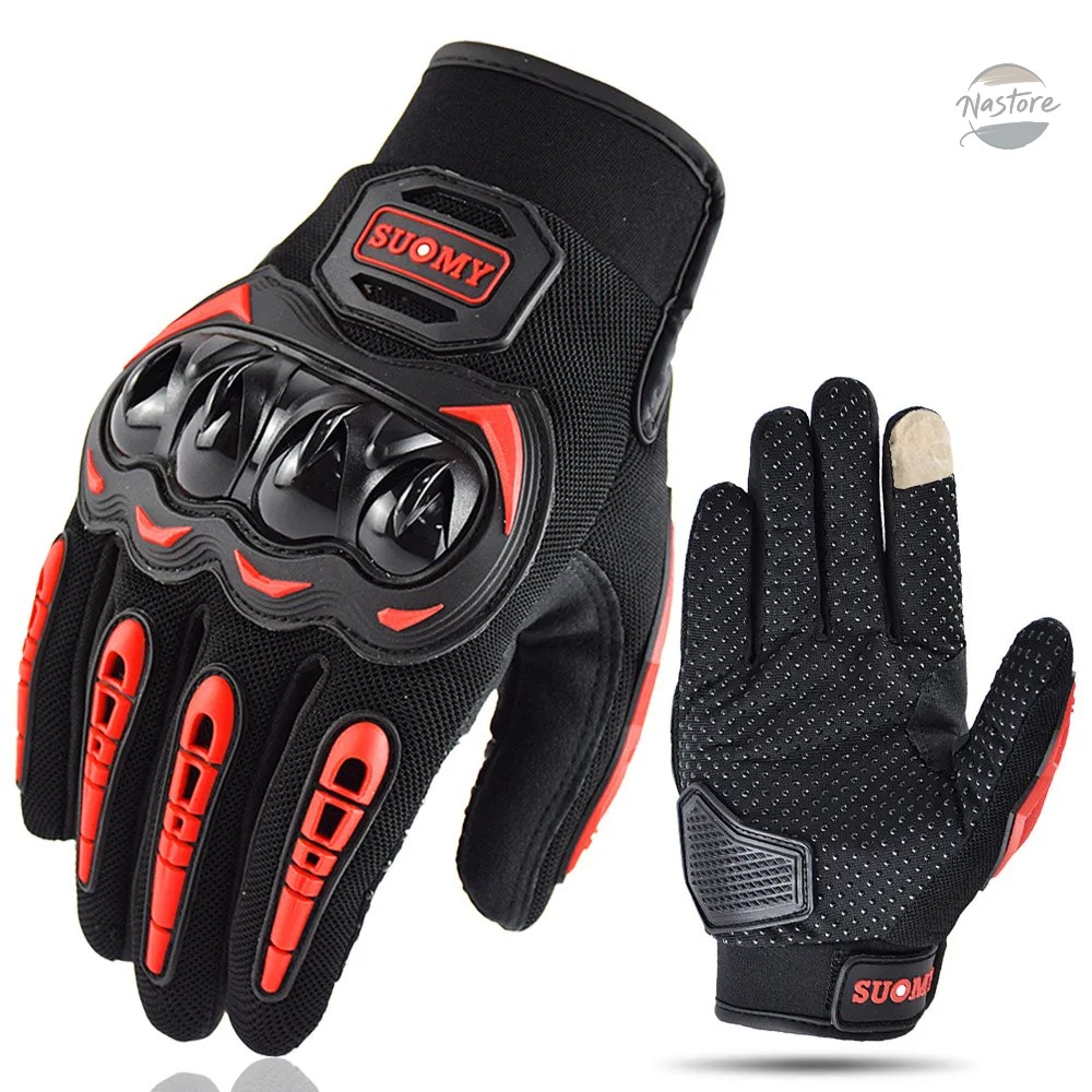 並行輸入品 Suomy バイク用グローブ モトタッチスクリーン 通気性