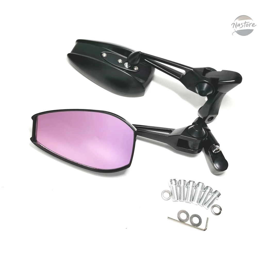 並行輸入品 ユニバーサルバイクアクセサリー アルミ製 ブルーガラス