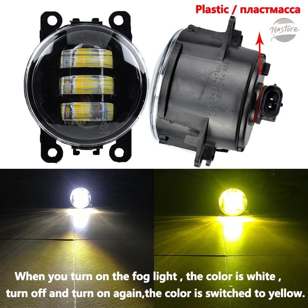 並行輸入品 jb64 スズキ フォグランプ ヘッドライト ジムニー スイフト 2個 led ライト カスタムパーツ 部品 アクセサリー_6