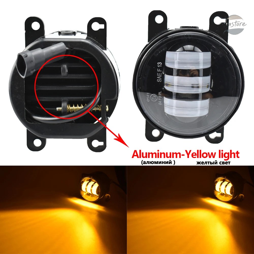並行輸入品 jb64 スズキ フォグランプ ヘッドライト ジムニー スイフト 2個 led ライト カスタムパーツ 部品 アクセサリー_8