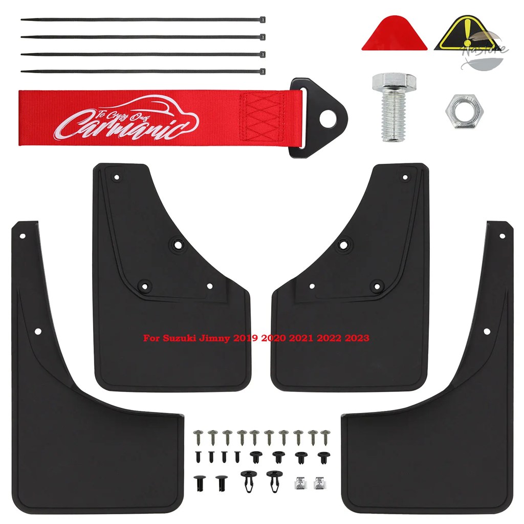 並行輸入品 jb64 スズキ フェンダー ガード ジムニー シエラ jb74 2019 2023 マッド フラップ カスタムパーツ 部品 アクセサリー_2
