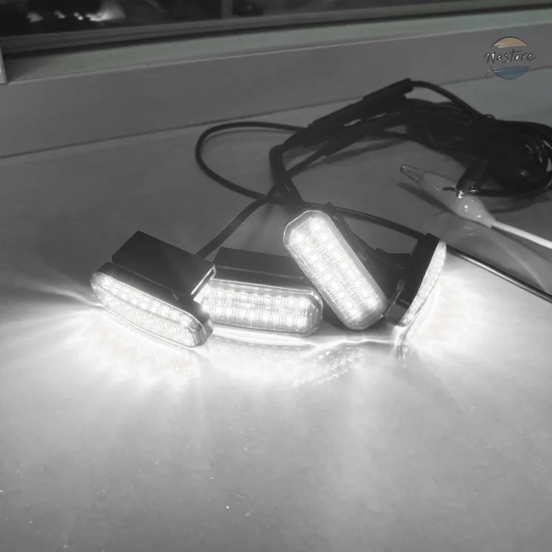 並行輸入品 スズキ グリル ホイール ジムニー ledフロント ライト デイタイム カスタムパーツ 部品 アクセサリーの画像