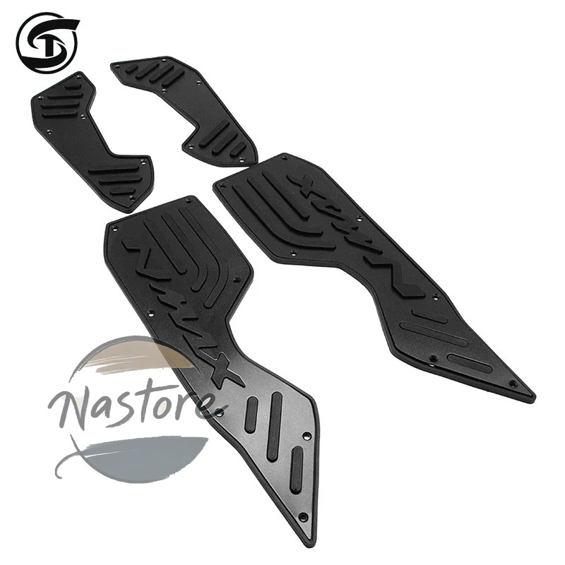 並行輸入品 ヤマハ バイク nmax155 nmax125 125 2020-24 改良フットレスト 合金+ゴム カスタムパーツ 部品 アクセサリー_4