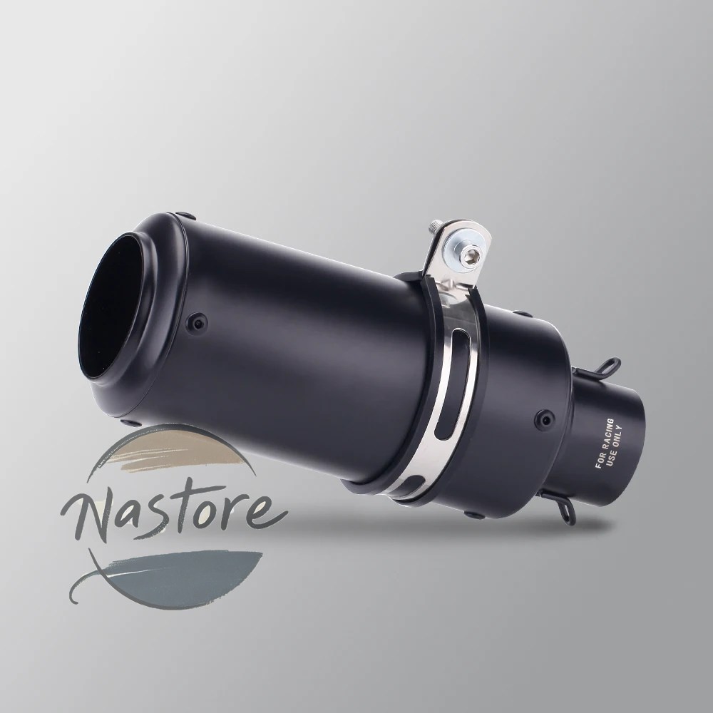 並行輸入品 r3 バイク マフラー 51mm/60mm レーシング sc排気プロジェクトパイプ gy6 r1 gsxr125 fz6 mt07 z125 z250 カスタムパーツ 部品 アクセサリー_5
