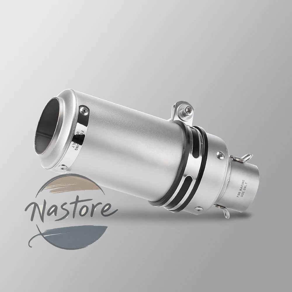 並行輸入品 r3 バイク マフラー 51mm/60mm レーシング sc排気プロジェクトパイプ gy6 r1 gsxr125 fz6 mt07 z125 z250 カスタムパーツ 部品 アクセサリー_6
