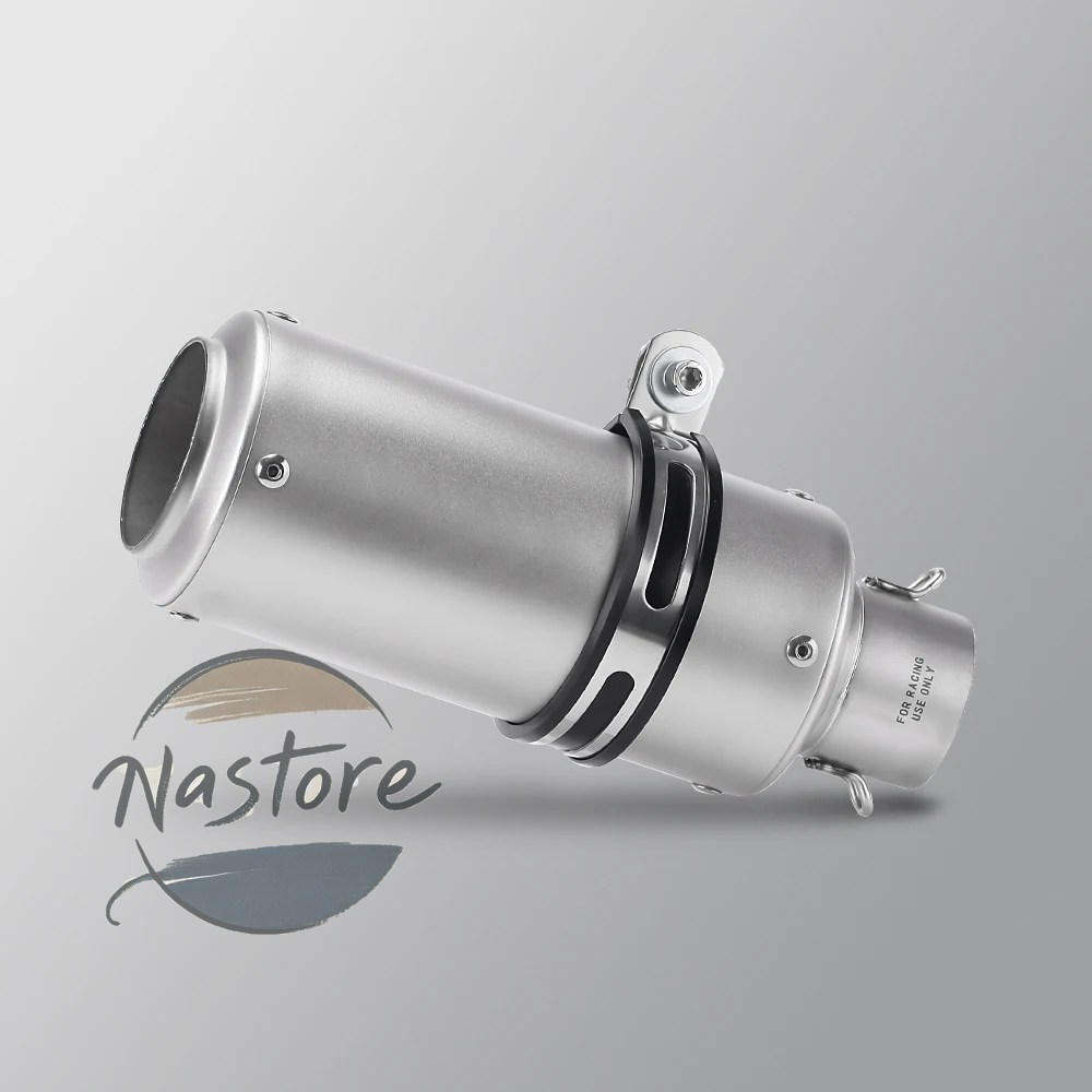 並行輸入品 r3 バイク マフラー 51mm/60mm レーシング sc排気プロジェクトパイプ gy6 r1 gsxr125 fz6 mt07 z125 z250 カスタムパーツ 部品 アクセサリー_1
