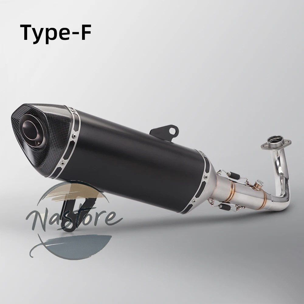 並行輸入品 バイク フロント マフラー 部品 カスタムパーツ アクセサリー xmax300 フル スタイルパイプ排気パイプ 2015-2023_5
