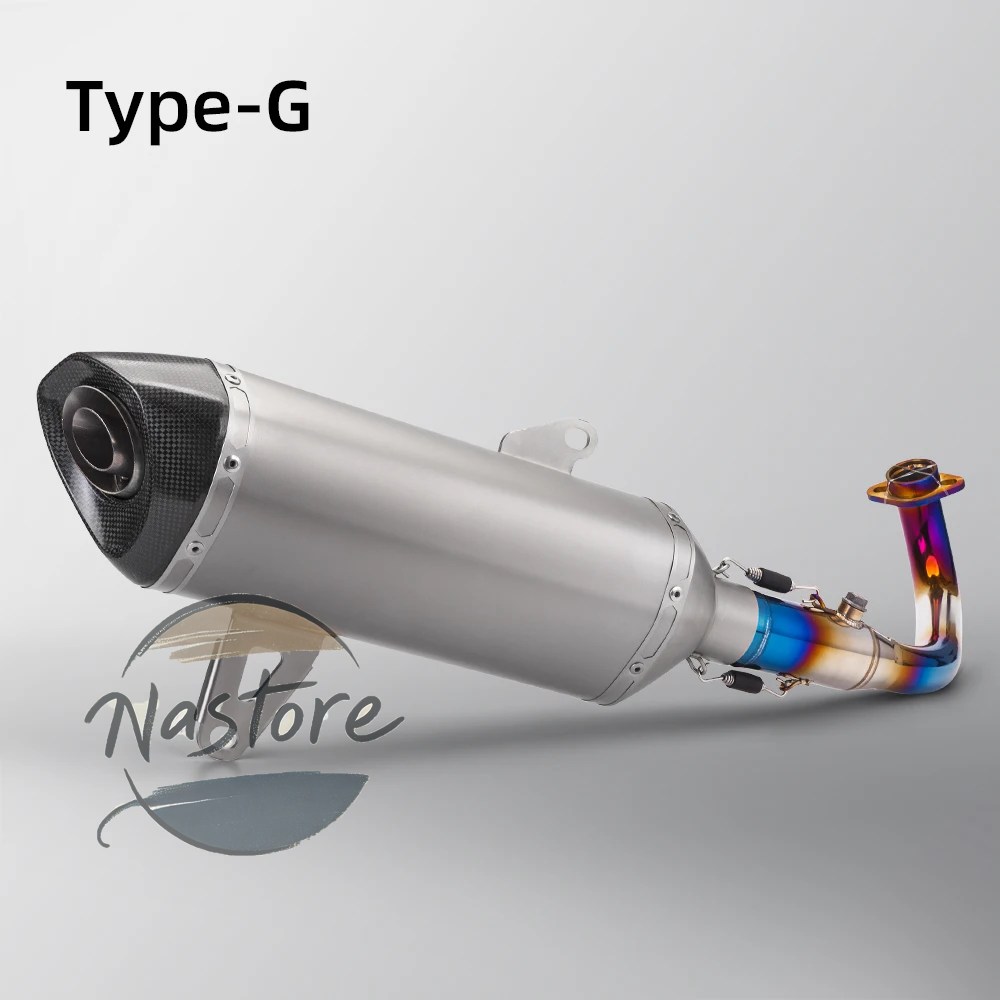並行輸入品 バイク フロント マフラー 部品 カスタムパーツ アクセサリー xmax300 フル スタイルパイプ排気パイプ 2015-2023_7