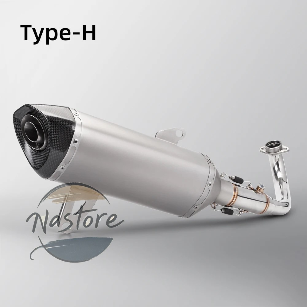 並行輸入品 バイク フロント マフラー 部品 カスタムパーツ アクセサリー xmax300 フル スタイルパイプ排気パイプ 2015-2023_8