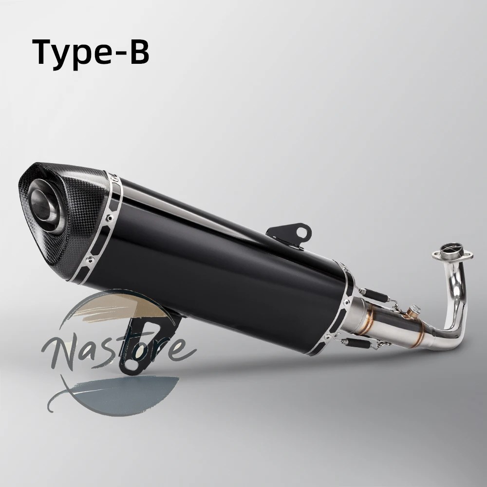 並行輸入品 バイク フロント マフラー 部品 カスタムパーツ アクセサリー xmax300 フル スタイルパイプ排気パイプ 2015-2023_1