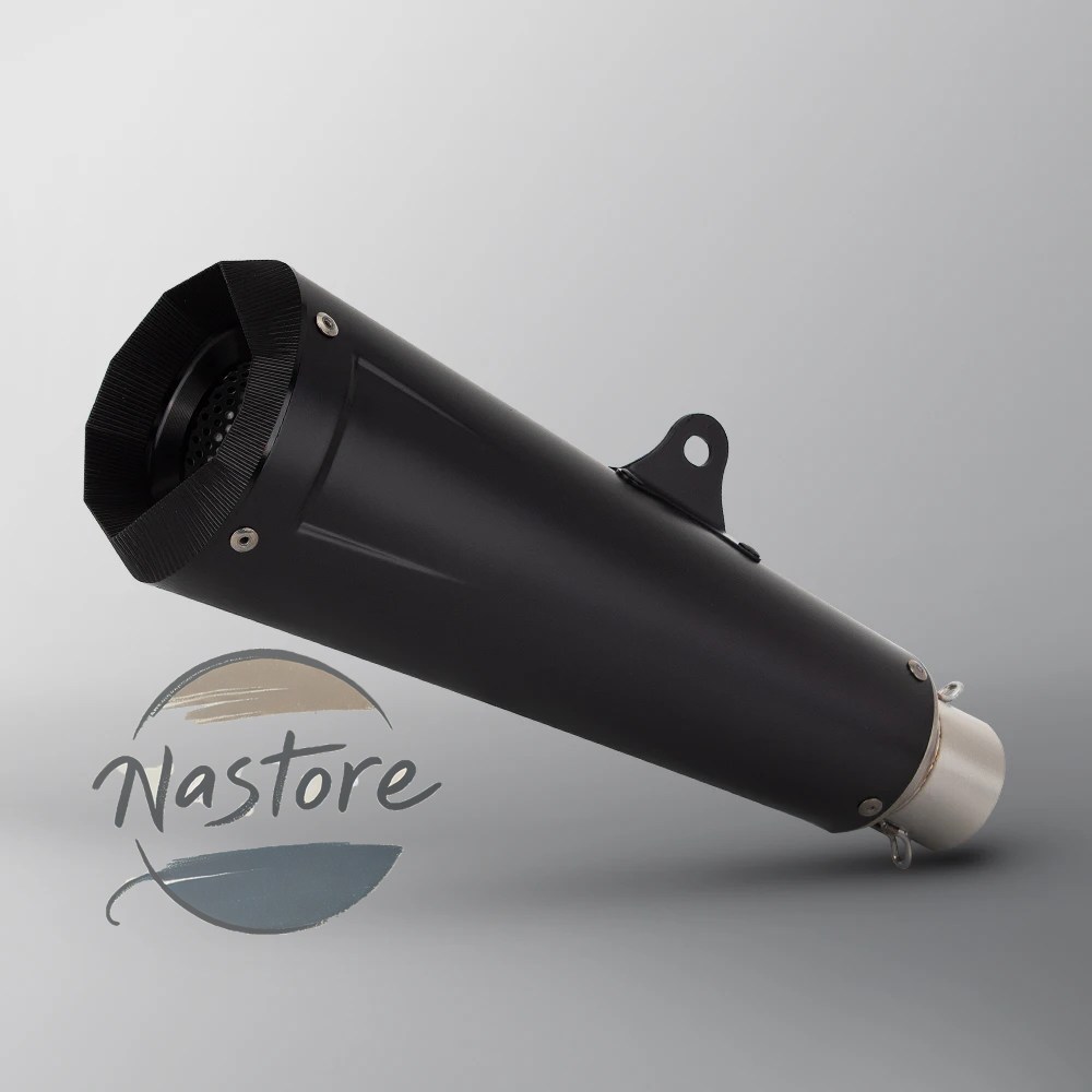 並行輸入品 バイク マフラー カスタム 部品 カスタムパーツ アクセサリー チタン合金ステンレス汎 排気テールパイプcbr500r nss350 forza750 xmax gsx8r r3の画像