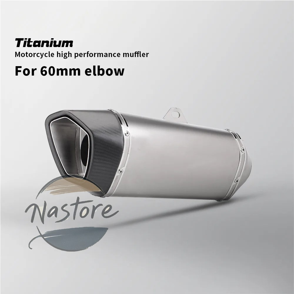 並行輸入品 バイク マフラー 部品 カスタムパーツ アクセサリー 汎 排気カーボン チップパイプ 60mm z400 sv650 450sr crf1100 nmax z125 versys650 cbr150r_3