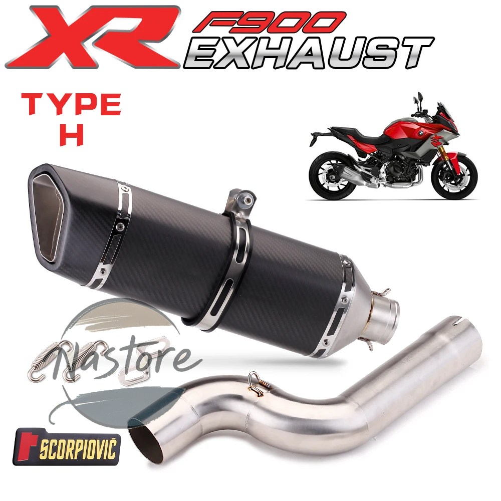 並行輸入品 バイク マフラー 部品 カスタムパーツ アクセサリー xr f900r f900xr 2020 - 2021-23 スリップオン 51mm dbキラー エスケープ モト