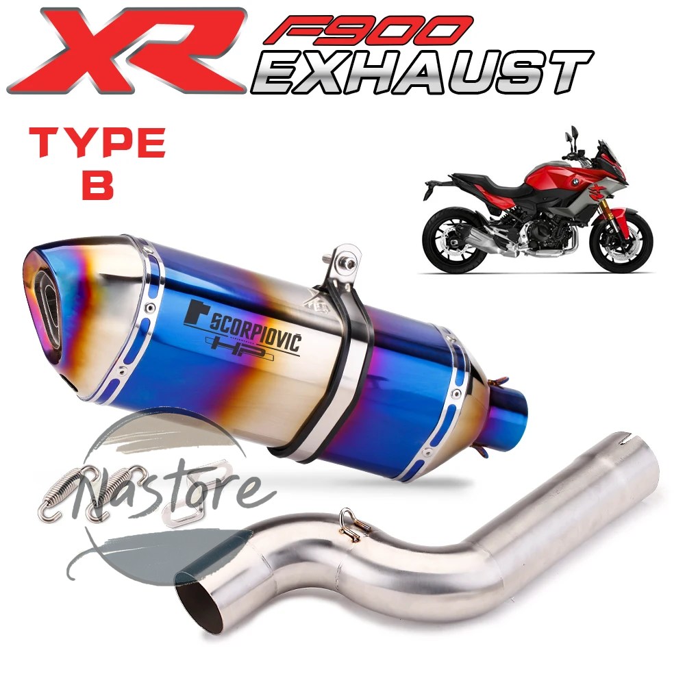 並行輸入品 バイク マフラー 部品 カスタムパーツ アクセサリー xr f900r f900xr 2020 - 2021-23 スリップオン 51mm dbキラー エスケープ モト
