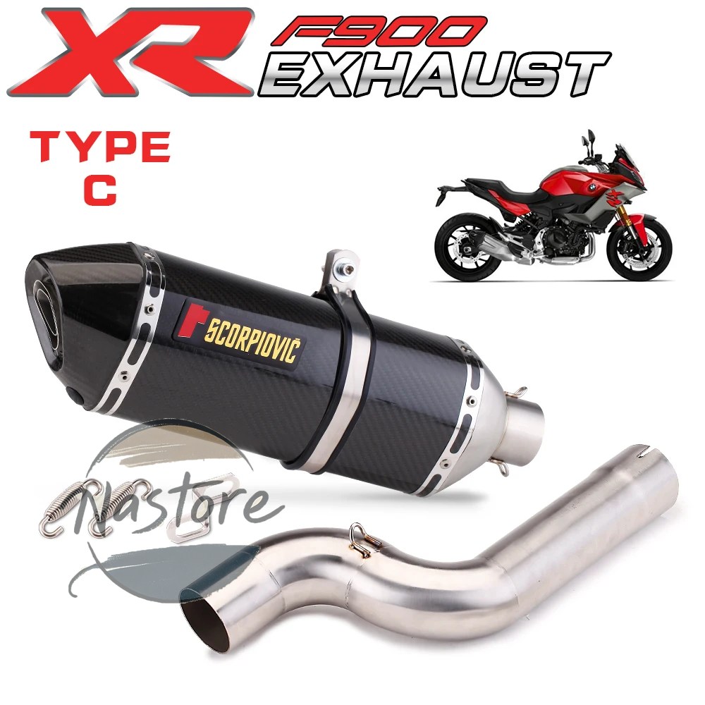 並行輸入品 バイク マフラー 部品 カスタムパーツ アクセサリー xr f900r f900xr 2020 - 2021-23 スリップオン 51mm dbキラー エスケープ モト