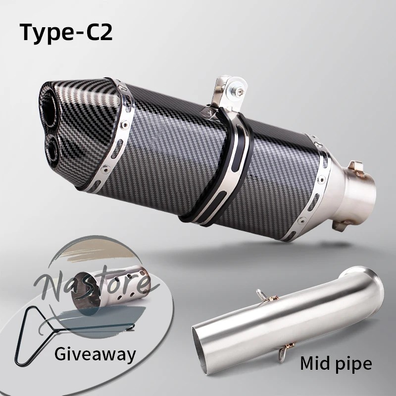 並行輸入品 rc390 バイク マフラー ミドルリンクパイプ 51mm インレットコネクトパイプ デューク rc 125 250 390 デューク390 2017-2021 カスタムパーツ 部品_10
