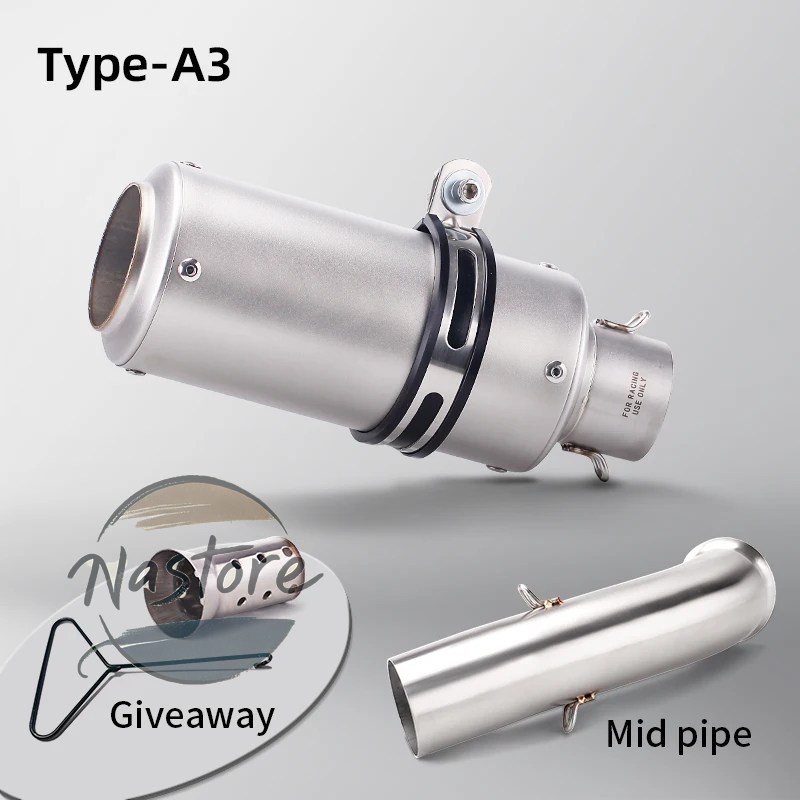 並行輸入品 rc390 バイク マフラー ミドルリンクパイプ 51mm インレットコネクトパイプ デューク rc 125 250 390 デューク390 2017-2021 カスタムパーツ 部品_4