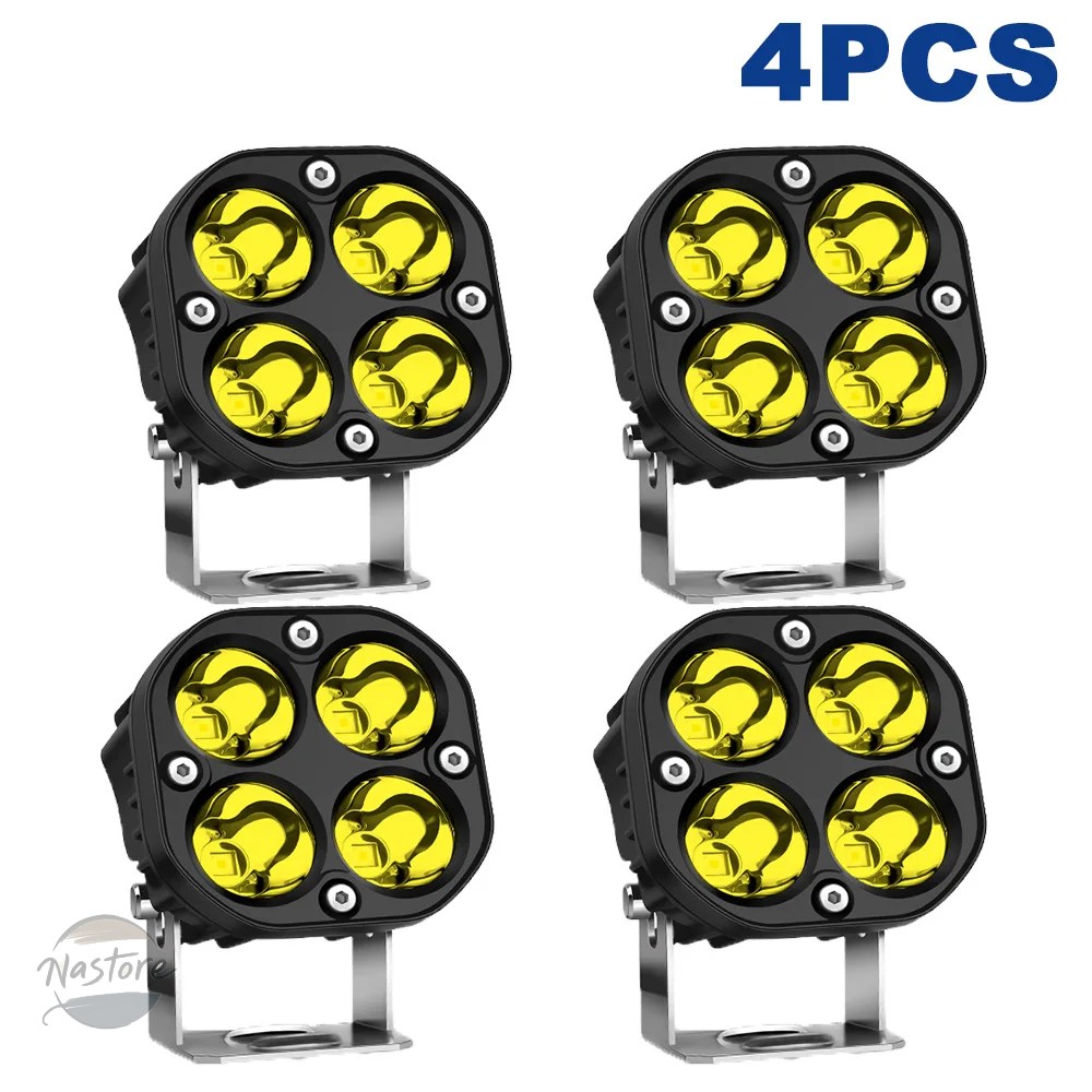 並行輸入品 バイク 3inch led work spotlights 24v 12v headlights for