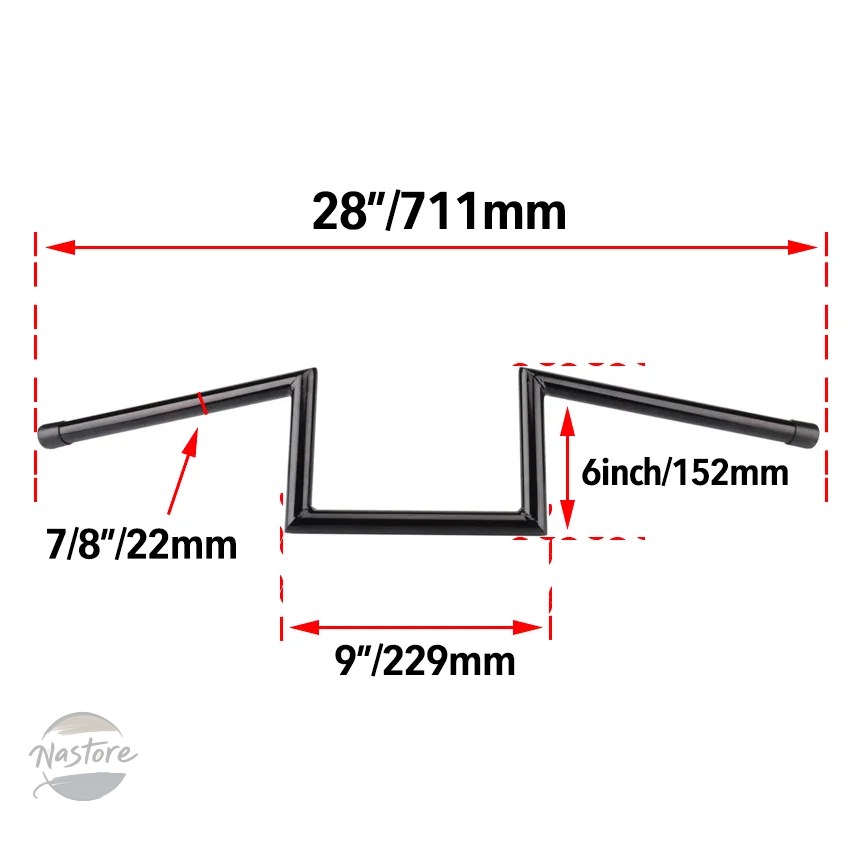 並行輸入品 ホンダ nm351 バイク handlebar 7/8インチ22mm z drag bar スズキ ヤマハ カワサキ カスタムパーツ 部品 アクセサリー_2